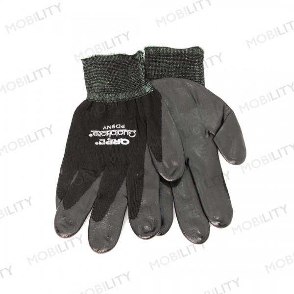 ESD Gloves Qualakote PDBNY with palm coated Black ...